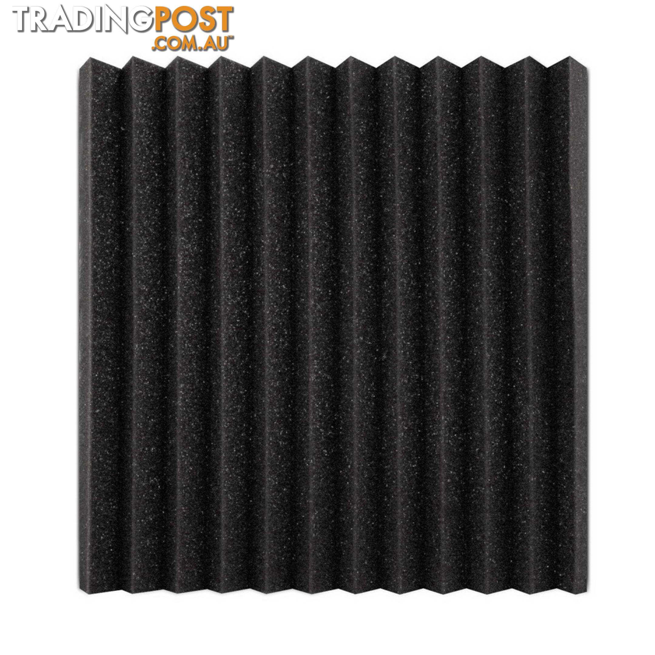 Set of 20 Studio Wedge Acoustic Foam Charcoal 30 x 30cm