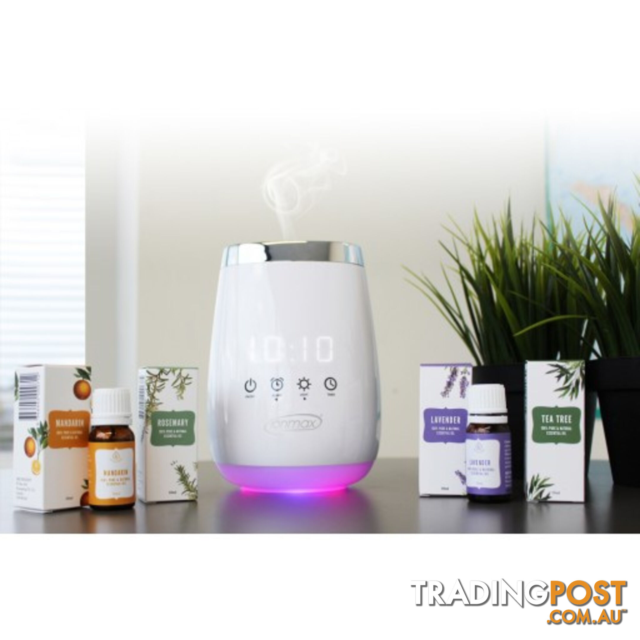 Ionmax Serene Aroma Diffuser with 4 AOS Essential Oils