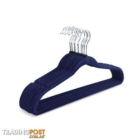 Set of 100 Velvet Coat Hangers