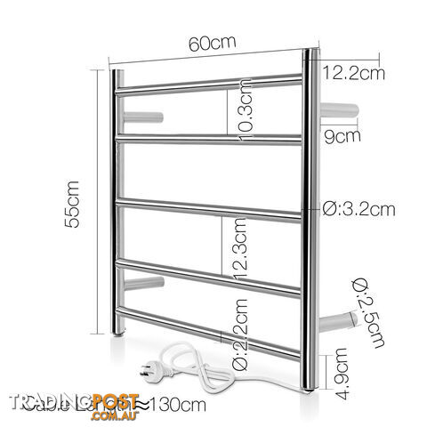 Electric Heated Towel Rail - Small