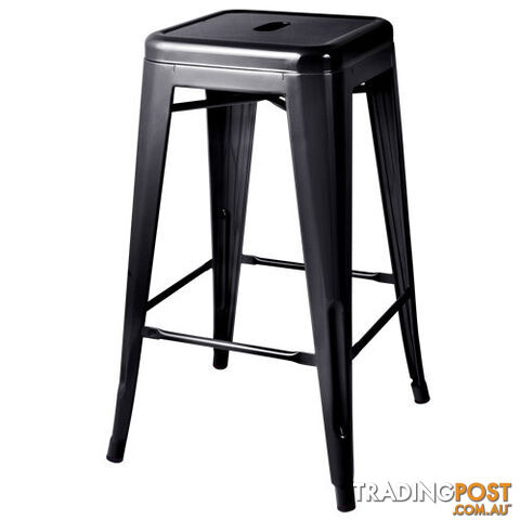 Set of 4 Replica Tolix Kitchen Bar Stool 66cm Metal