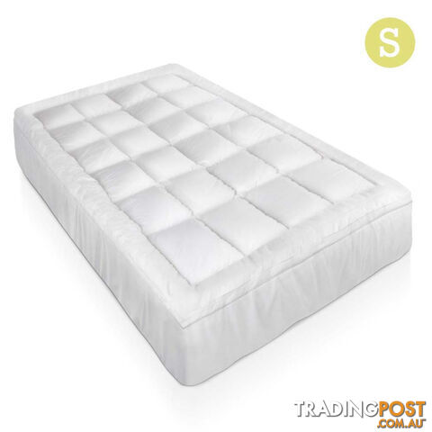 Bamboo Pillowtop Mattress Topper 5cm - Single