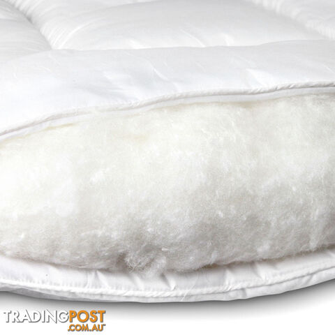 Bamboo Pillowtop Mattress Topper 5cm - Single