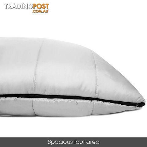 Double Envelope Sleeping Bag - Cream