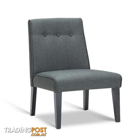 Fabric Dining Lounge Chair - Grey