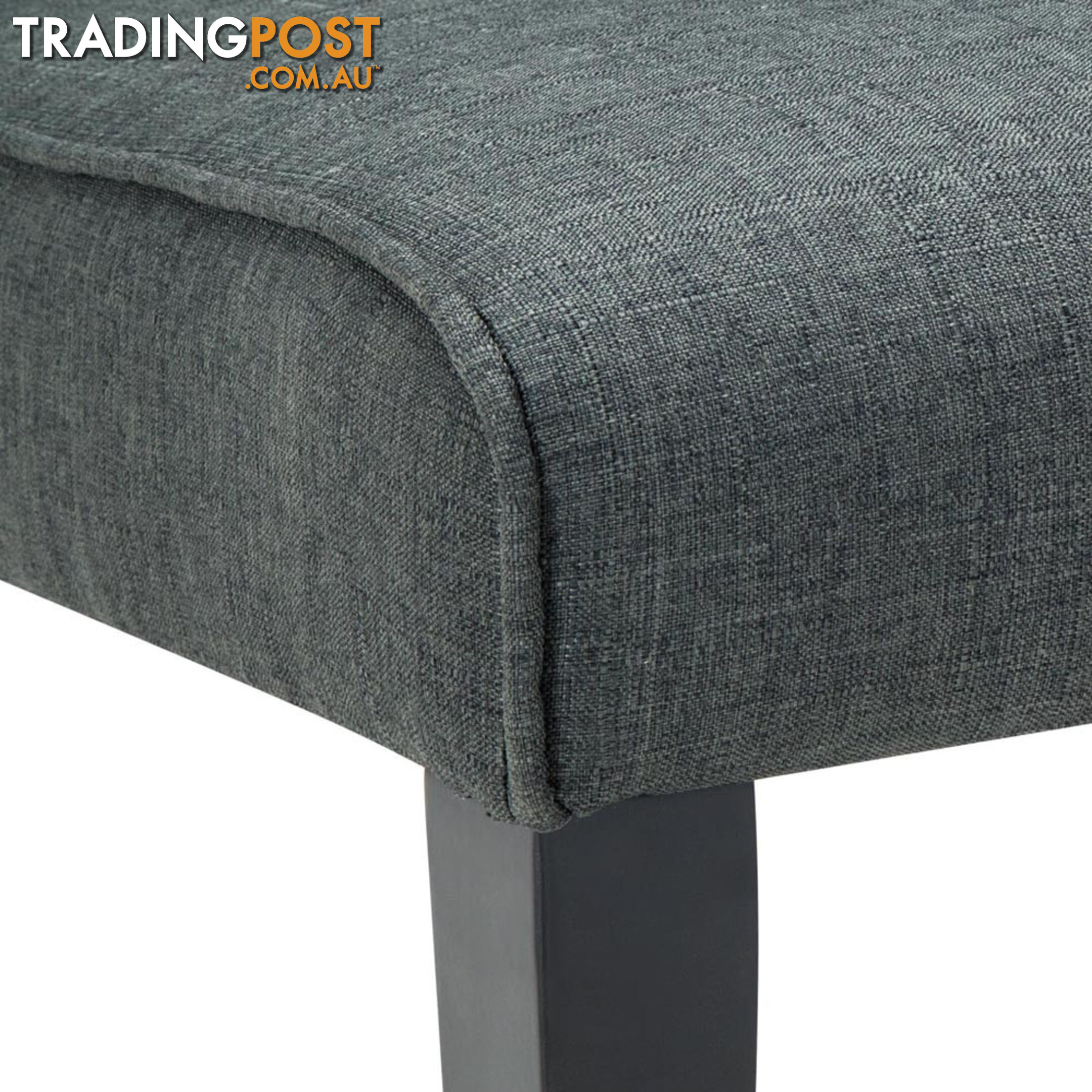 Fabric Dining Lounge Chair - Grey