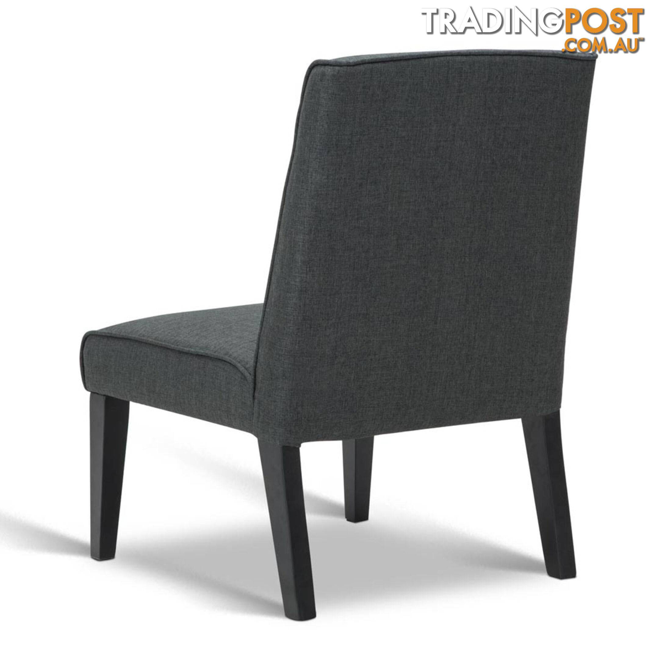 Fabric Dining Lounge Chair - Grey