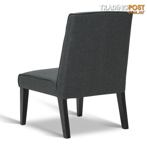 Fabric Dining Lounge Chair - Grey