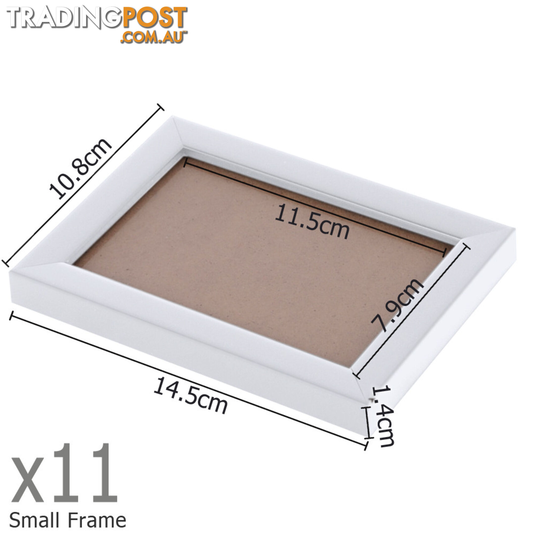 23 pcs Photo Frames Set Wall White