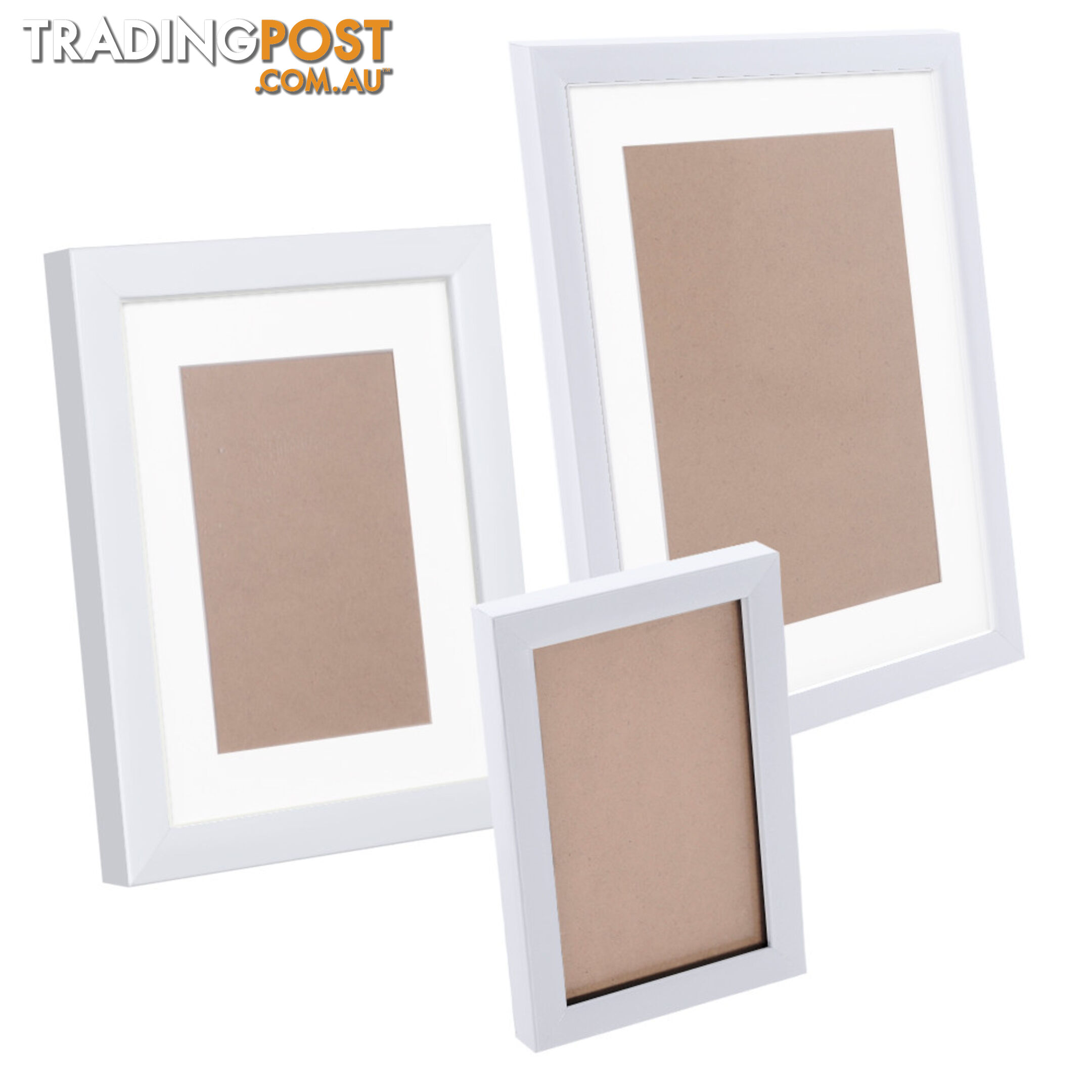 23 pcs Photo Frames Set Wall White