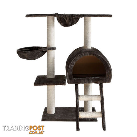 Cat Scratching Poles Post Furniture Tree 100cm Dark Grey - photo 3 of 8