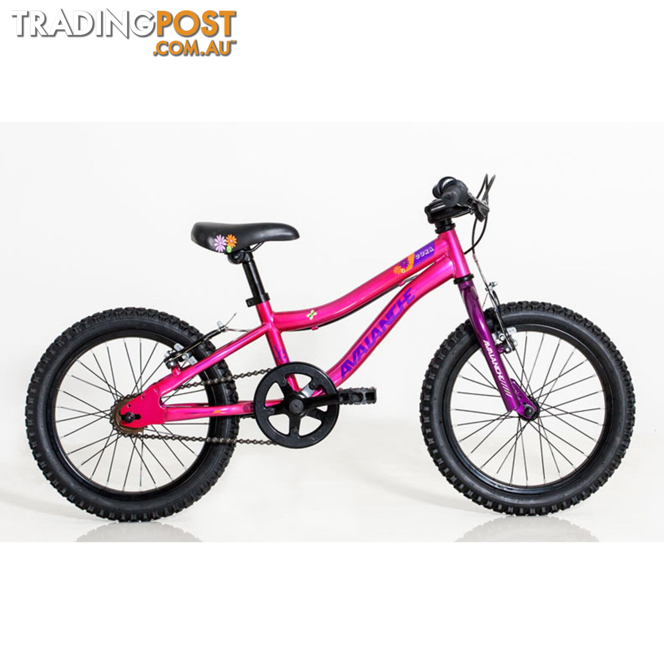 Avalanche Dora 16 Girls Bicycle Pink / Purple