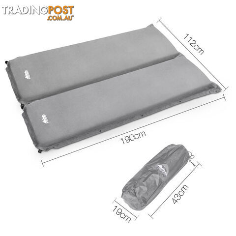 10cm Thick Self Inflating Camp Mat  Double