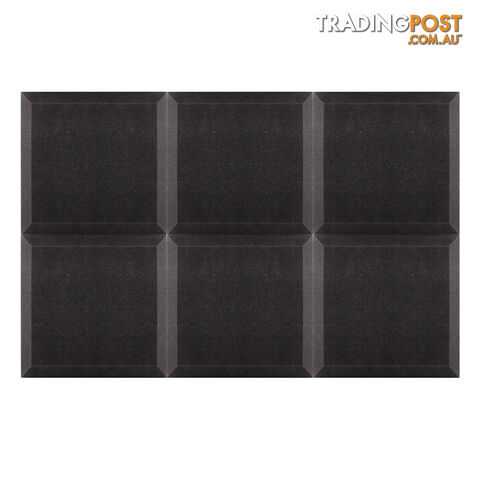 Set of 20 Studio Corner Bass Trap Acoustic Foam Black