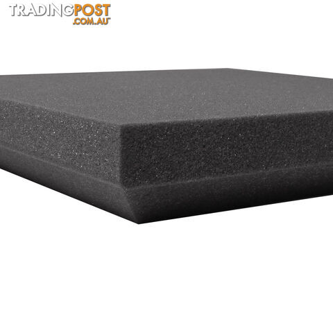 Set of 20 Studio Corner Bass Trap Acoustic Foam Black