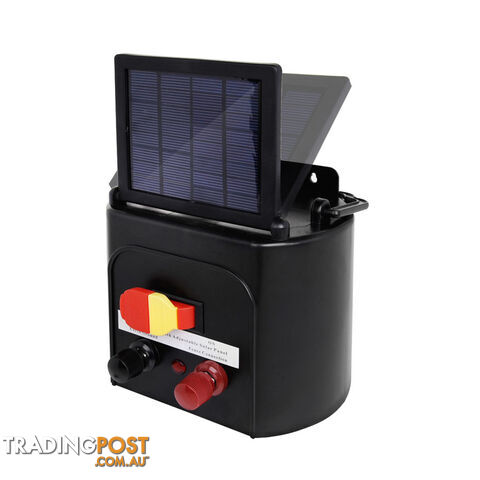 5km Solar Power Electric Fence Energiser Charger