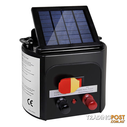 5km Solar Power Electric Fence Energiser Charger