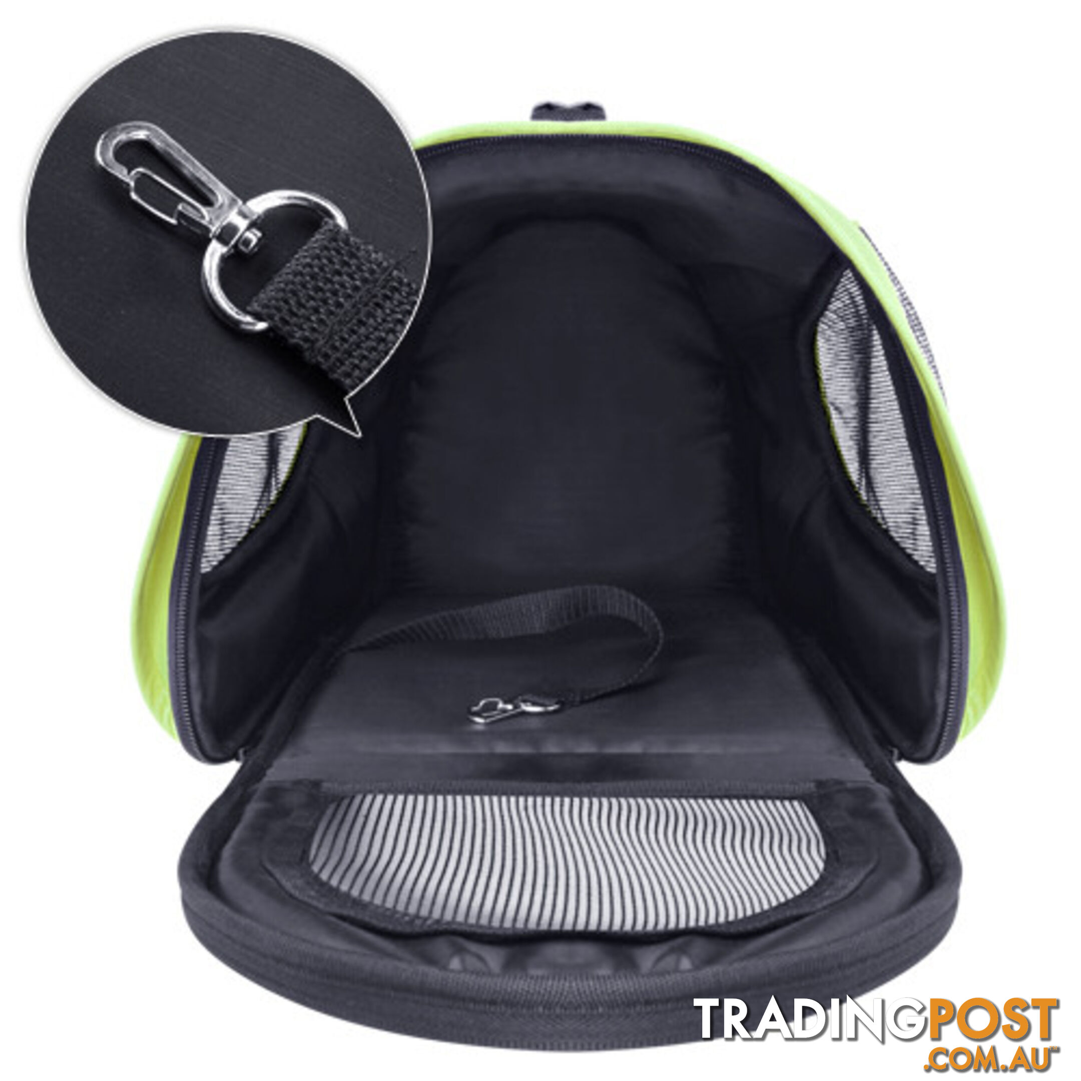 Pet Dog Cat Carrier Travel Bag XLarge Lime Green