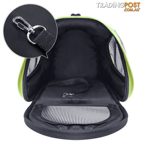 Pet Dog Cat Carrier Travel Bag XLarge Lime Green