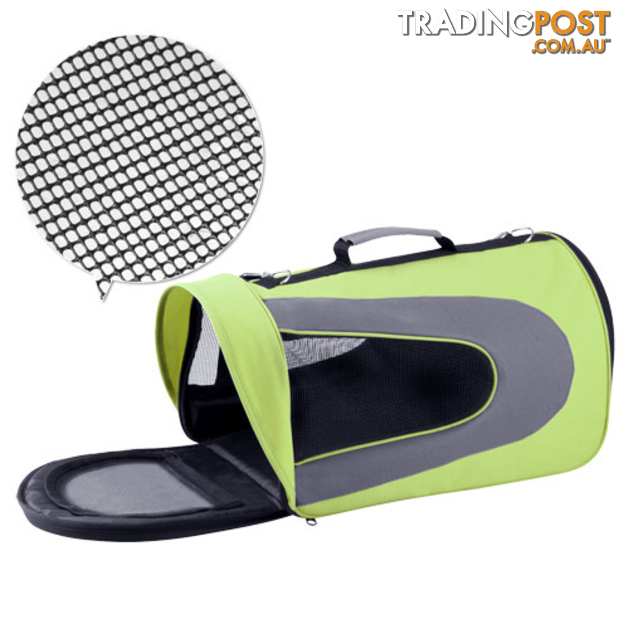 Pet Dog Cat Carrier Travel Bag XLarge Lime Green