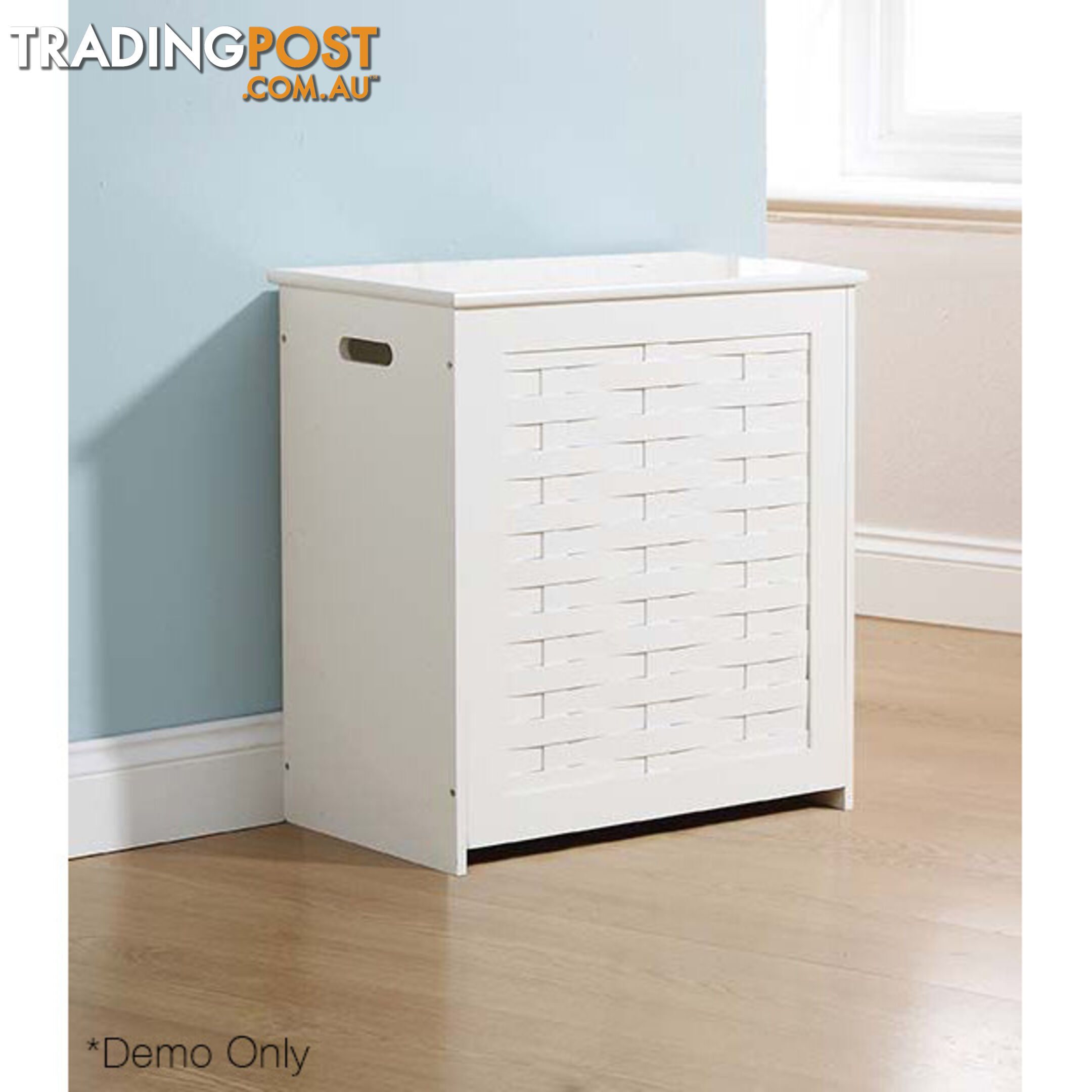 Weave Floor Unit in WHITE