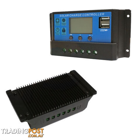 30A 12V-24V LCD Display PWM Solar Panel Regulator Charge Controller & Timer PWN - photo 3 of 5