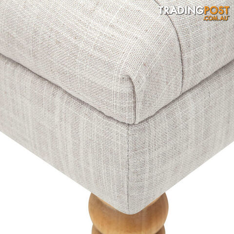 Seat Footstool Bench Stool - Grey