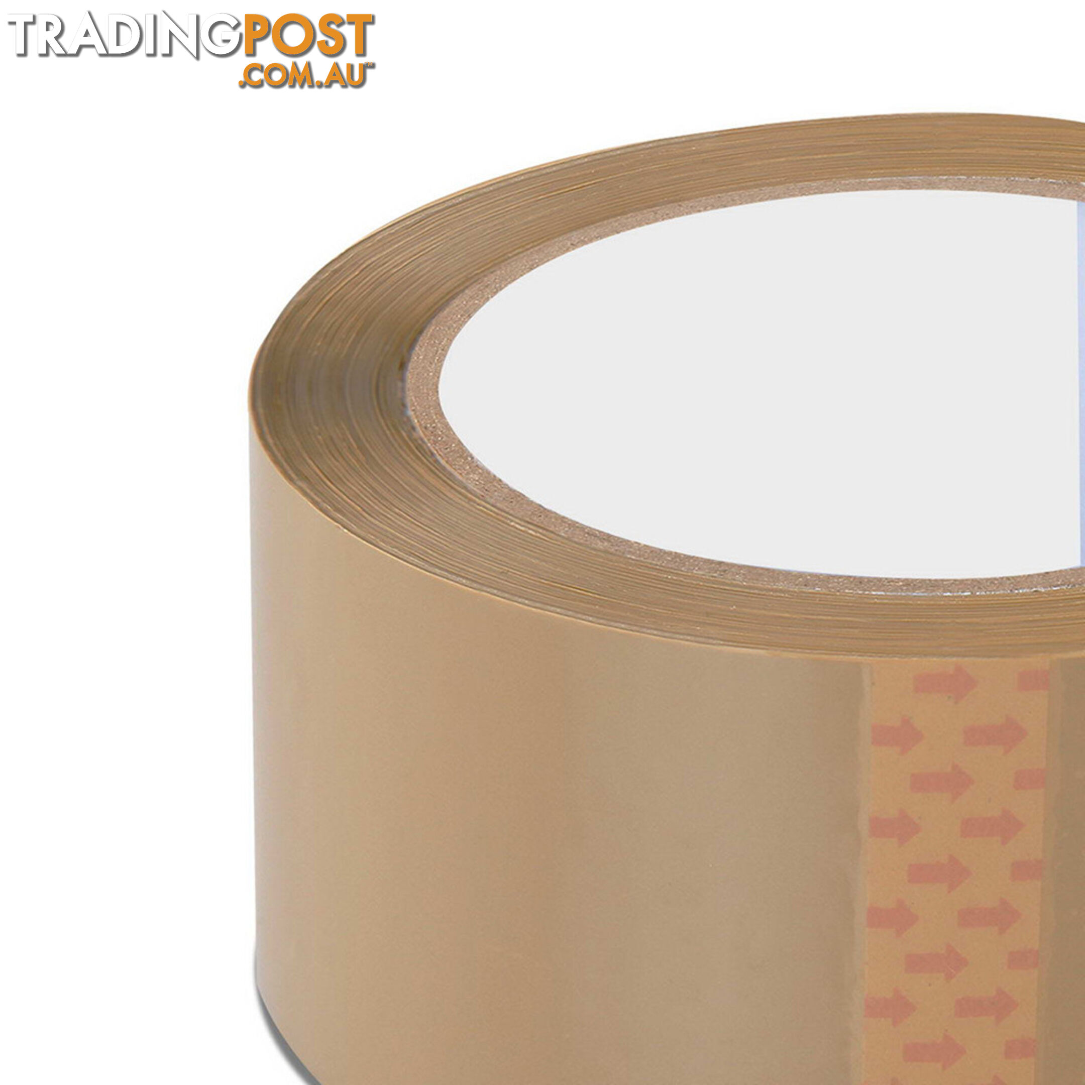 36 Rolls Packing Tape - 48mm x 75m - Brown