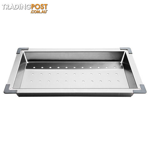 Stainless Steel Kitchen Sink Colander Square - photo 3 of 8