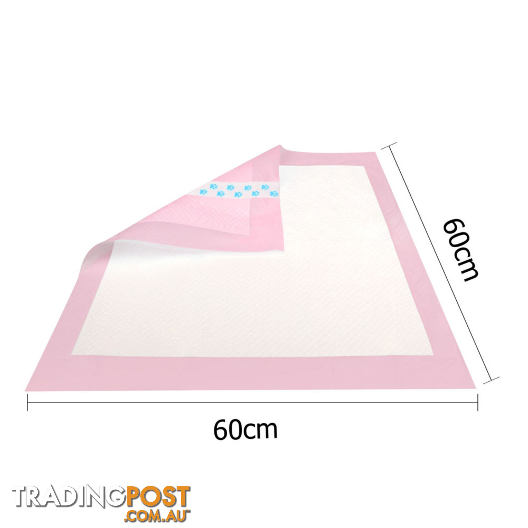 200 Puppy Pet Dog Toilet Training Pads Pink