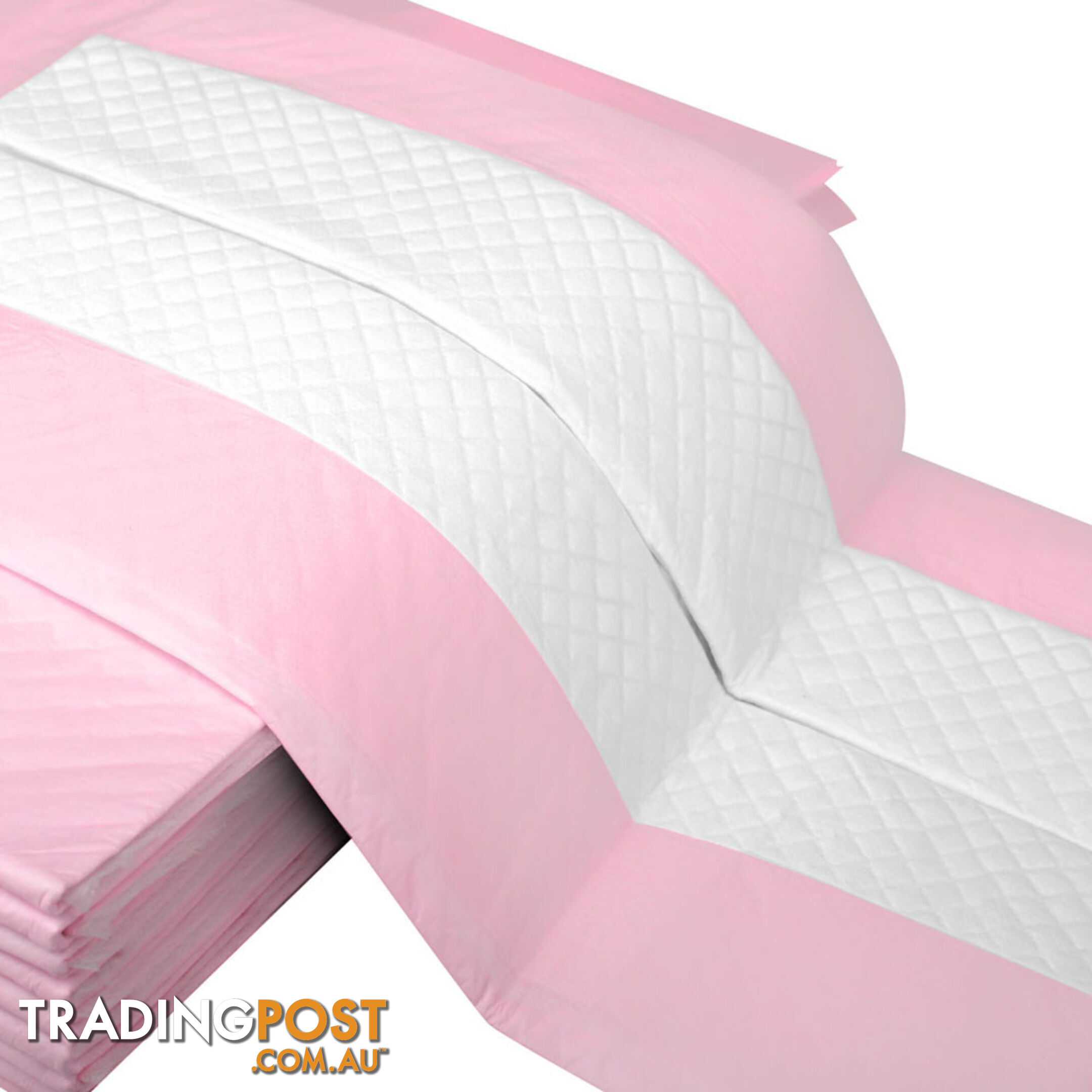 200 Puppy Pet Dog Toilet Training Pads Pink