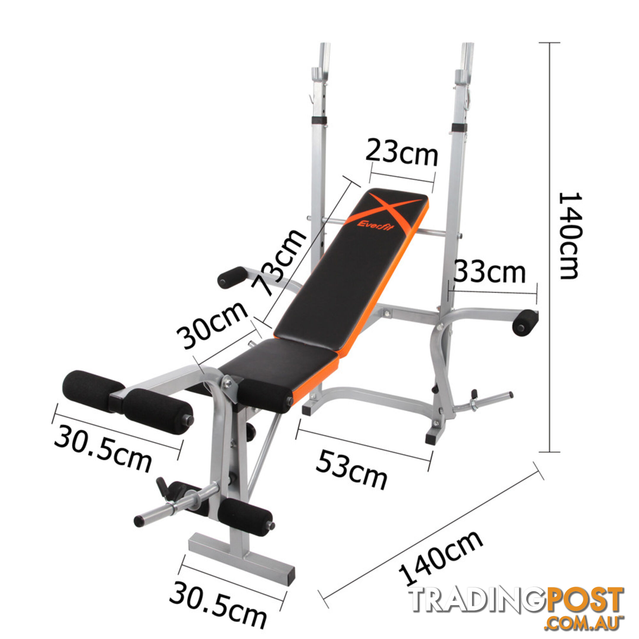 Adjustable Home Gym Multi-Station Weights Bench