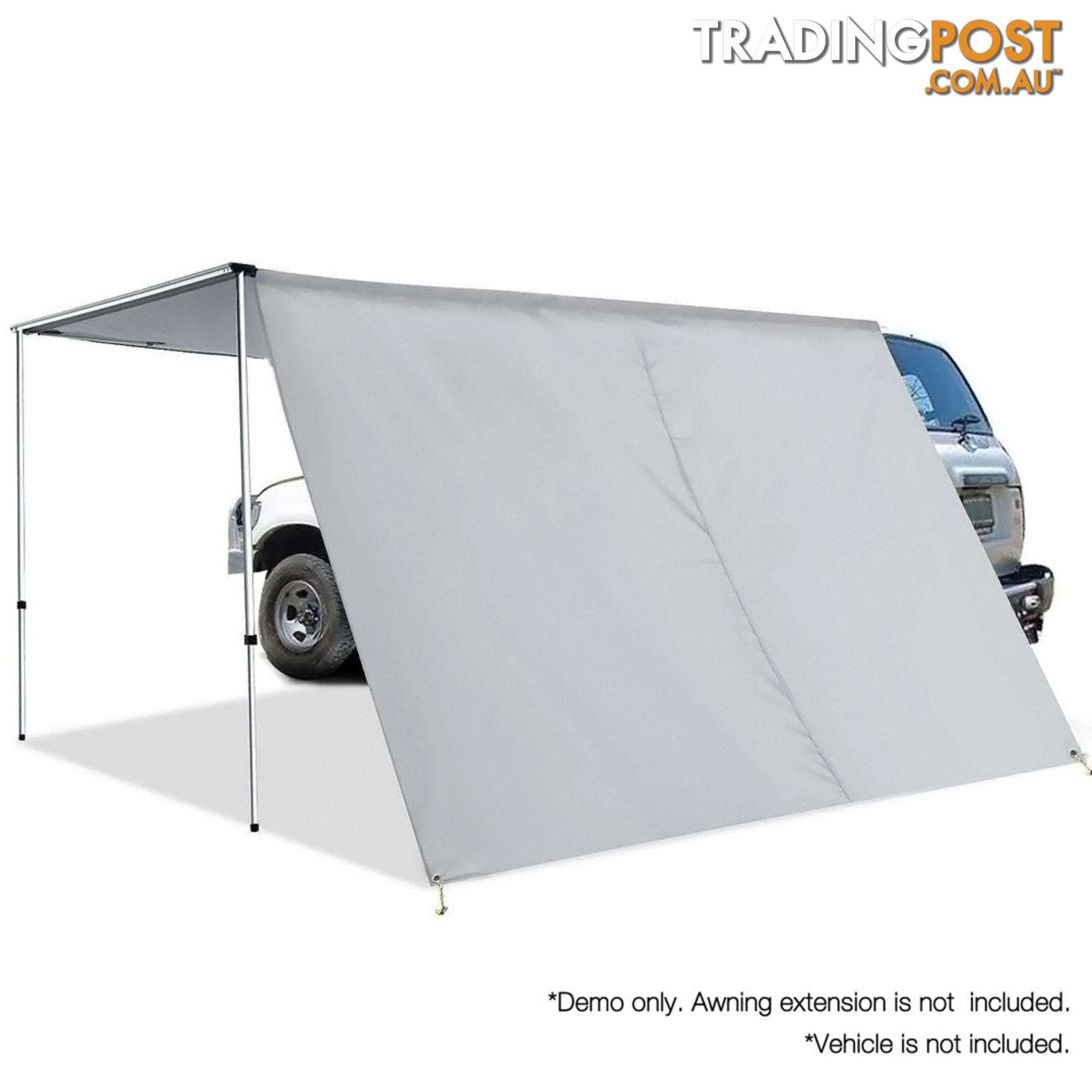 2X1.4M Car Awning  - Grey