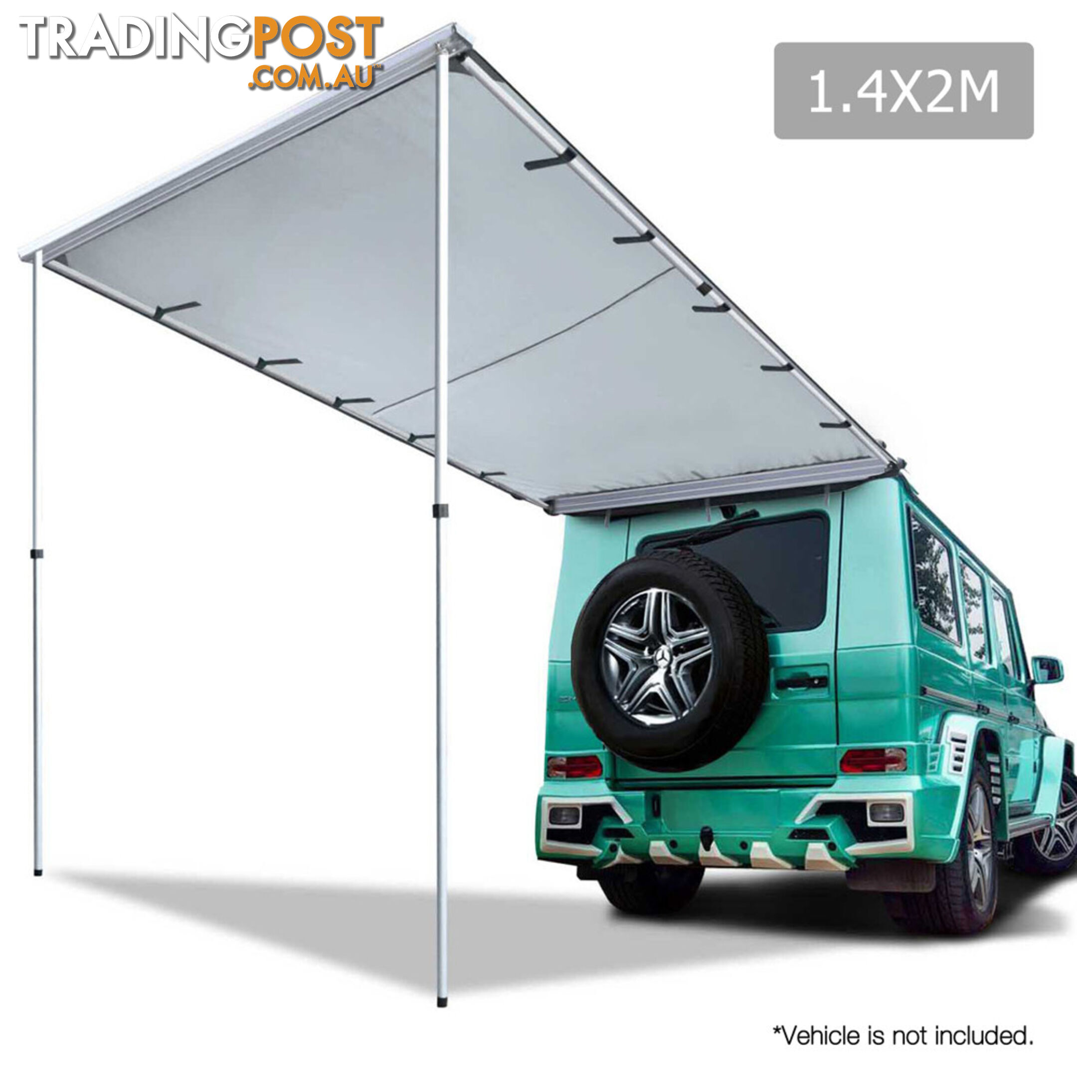 2X1.4M Car Awning  - Grey