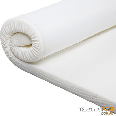 Visco Elastic Memory Foam Mattress Topper 5cm Queen