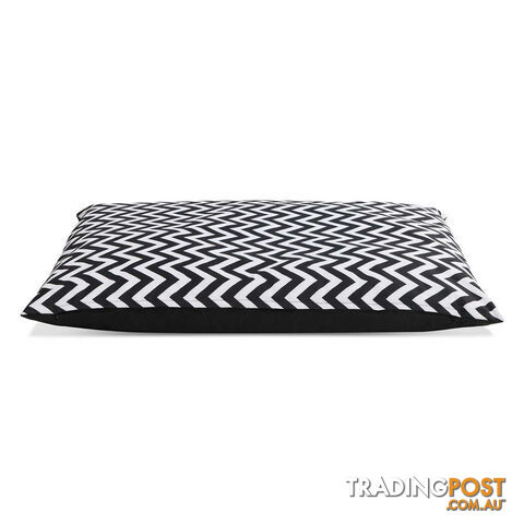 Washable Wavy Stripe Heavy Duty Pet Bed - XXLarge