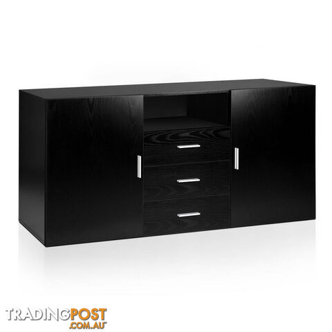 Buffet Sideboard Cabinet - Black