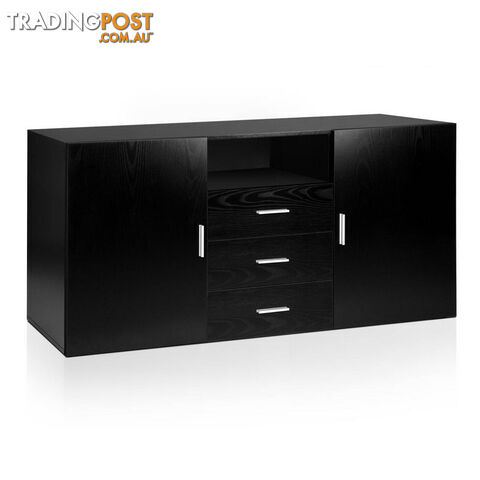 Buffet Sideboard Cabinet - Black