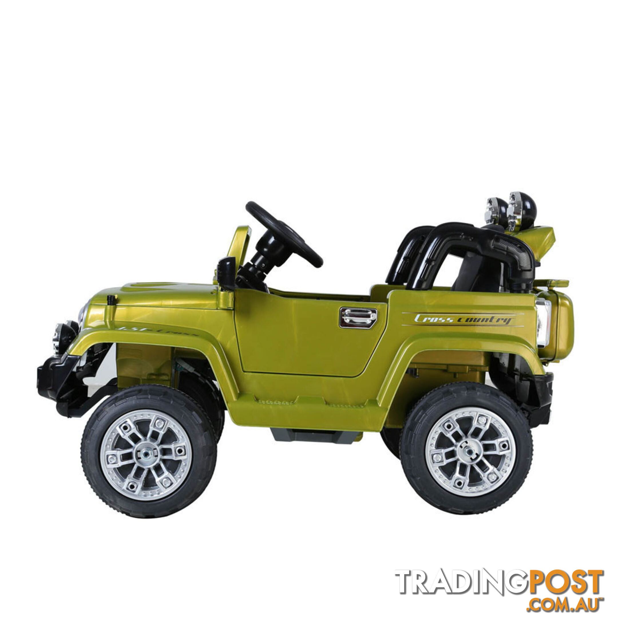 Kids Ride on Car w/ Remote Control Green