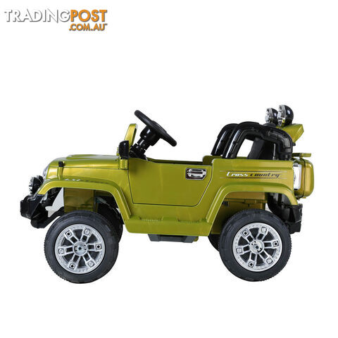 Kids Ride on Car w/ Remote Control Green