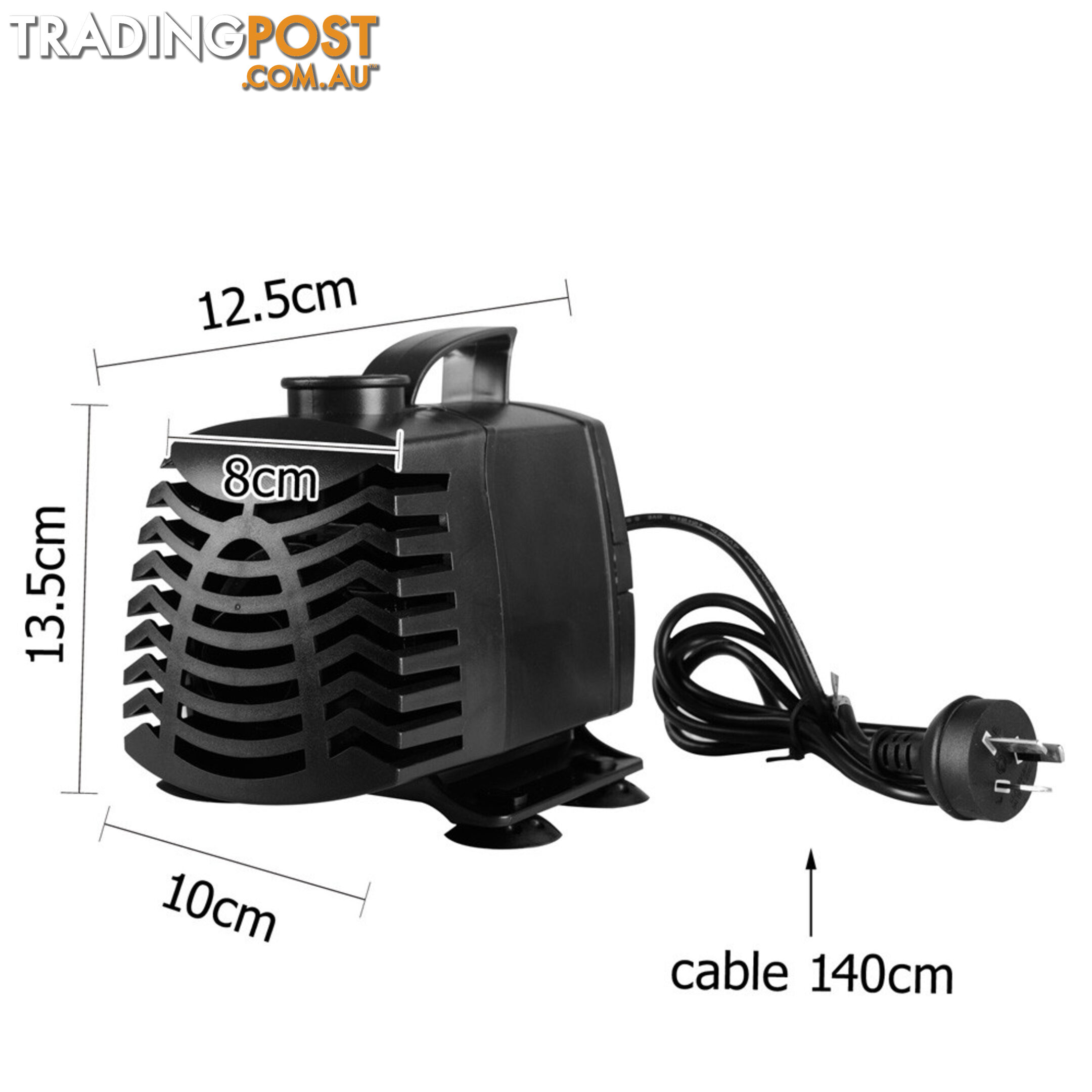 2500LPH Aquarium Fountain Pond Submersible Water Pump