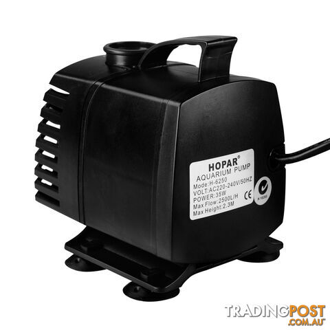 2500LPH Aquarium Fountain Pond Submersible Water Pump