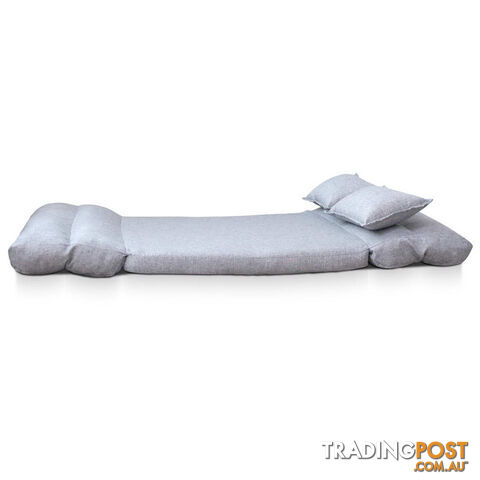Double Size Adjustable Lounge Sofa - 5 positions Grey - photo 3 of 10