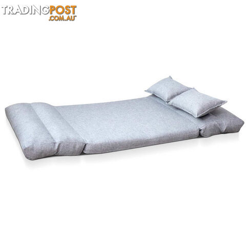 Double Size Adjustable Lounge Sofa - 5 positions Grey - photo 4 of 10