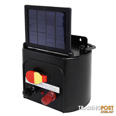 3km Solar Power Electric Fence Energiser Charger