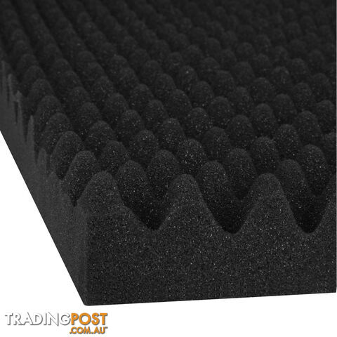 Studio 20 Eggshell Acoustic Foam Black 50 x 50cm