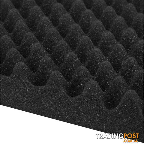 Studio 20 Eggshell Acoustic Foam Black 50 x 50cm