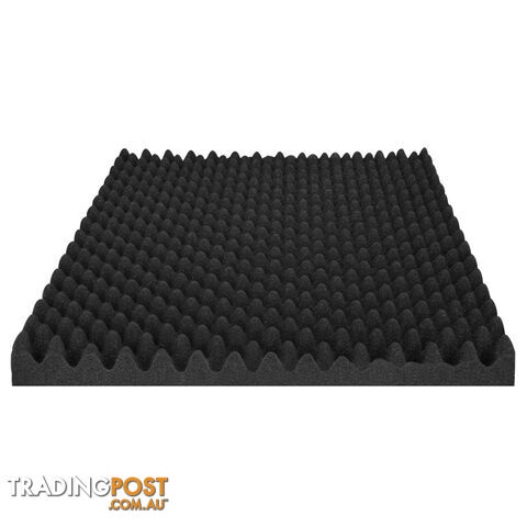 Studio 20 Eggshell Acoustic Foam Black 50 x 50cm