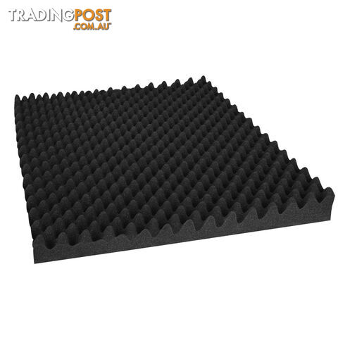 Studio 20 Eggshell Acoustic Foam Black 50 x 50cm