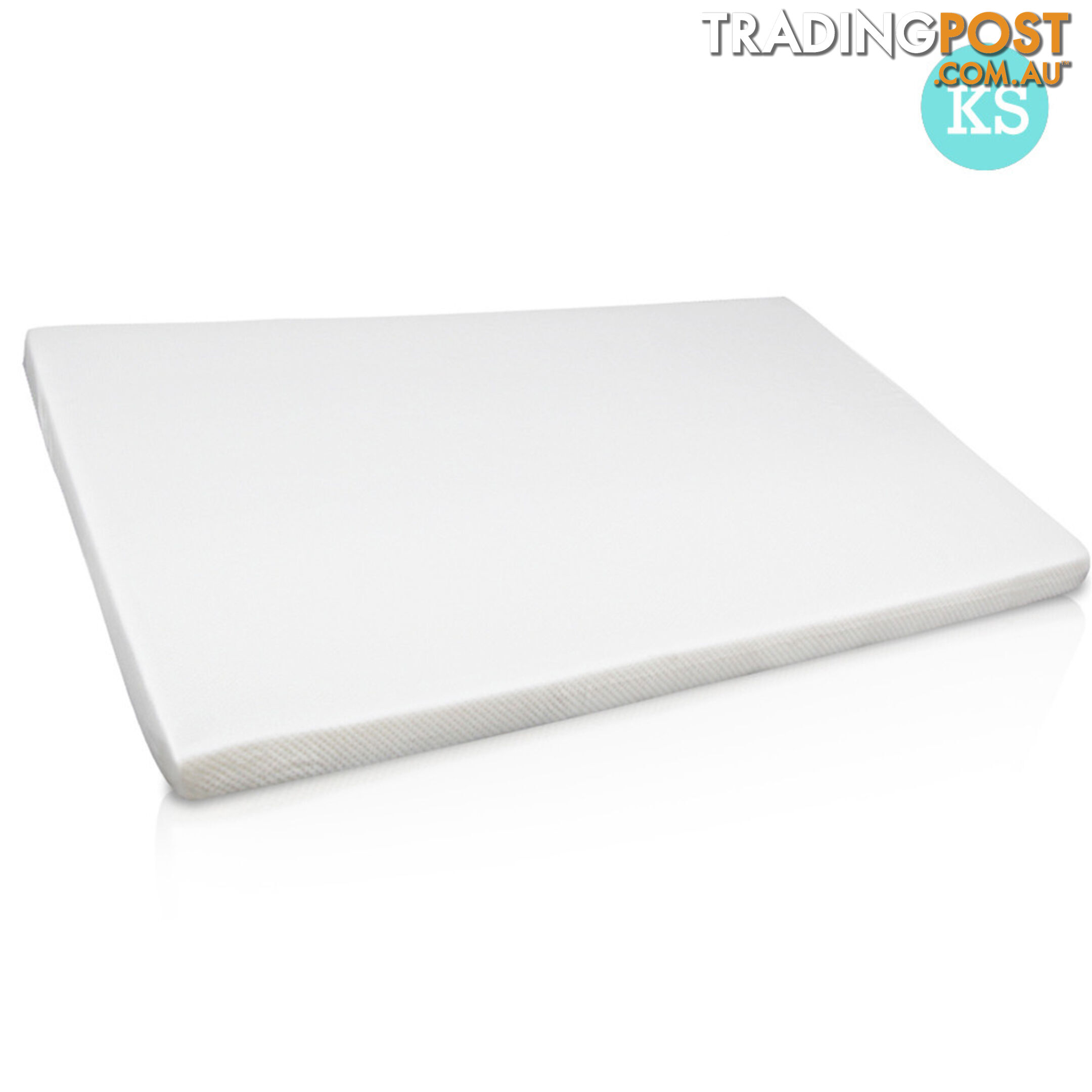 Visco Elastic Memory Foam Mattress Topper 7cm Queen